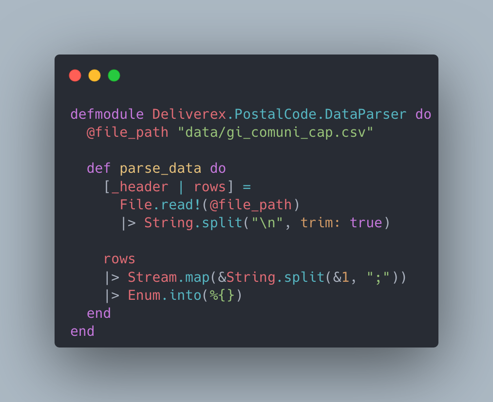 A simple CSV parser written in Elixir